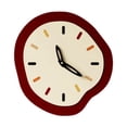 thumbnail image 1 of Reloj de pared decorativo, práctico y fácil de colgar, para decoración del hogar. 33cmx35cm, 1 of 9