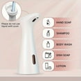 thumbnail image 5 of Touchless Automatic Soap Dispenser – Infrared Sensor, Hands-Free Operation, Adjustable Output, Battery-Powered (AAA Not Included), Modern Black Design for Bathroom, Kitchen, Office, Hotel Use, 5 of 6