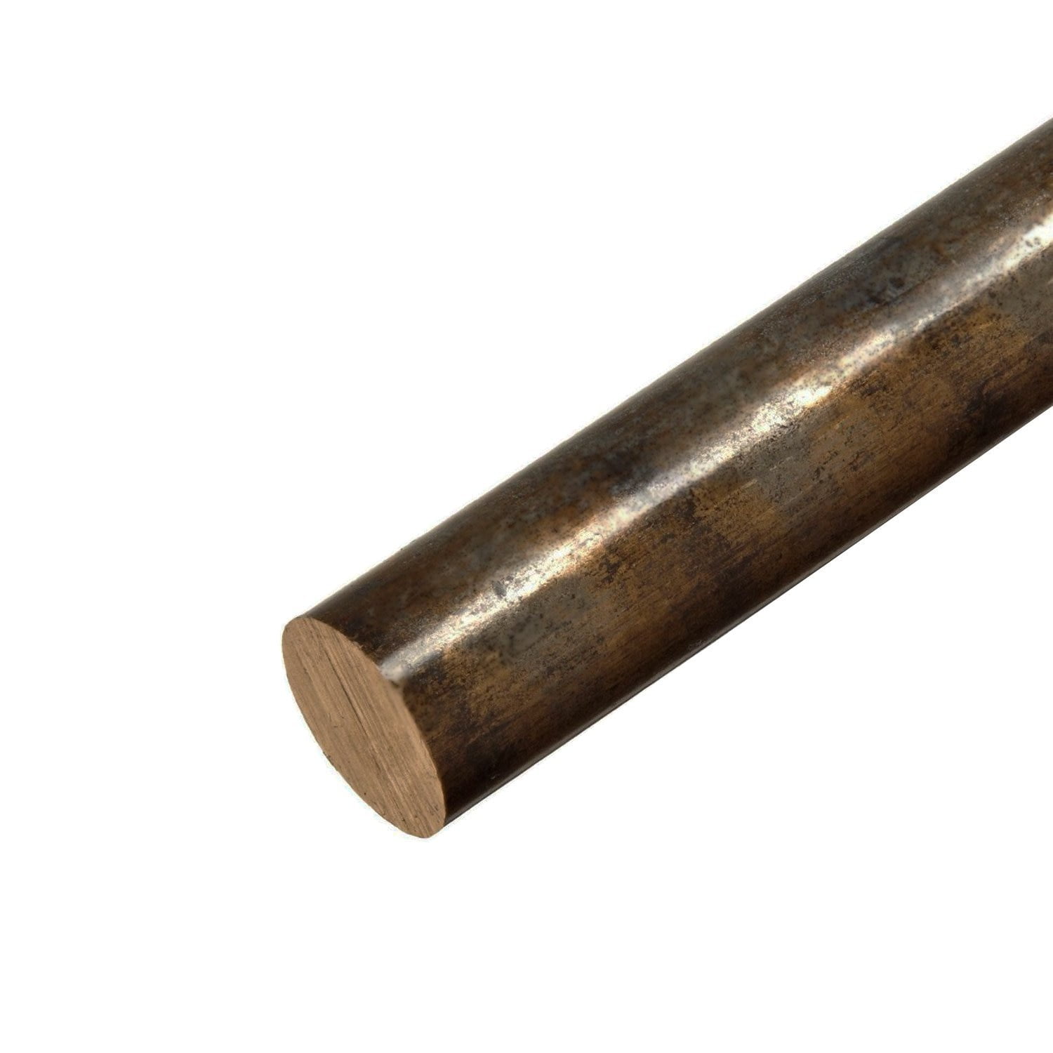 C932 Bearing Bronze Round Rod 2-1/2 inch x 12 inches 2.500