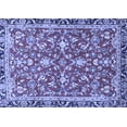 thumbnail image 1 of Ahgly Company Machine Washable Indoor Rectangle Persian Blue Traditional Area Rugs, 2' x 4', 1 of 4