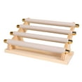 thumbnail image 5 of FVDPWYE Organizer Jewelry rage Rack Wooden Base Display Stand Multipurpose for Bracelet 4 Tier, 5 of 9