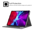 thumbnail image 3 of Fintie iPad Pro 12.9 2020 Case 4th Generation - Multi-Angle Viewing Folio Smart Stand Cover with Pocket, Black, 3 of 6