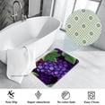 thumbnail image 3 of Grape Non-Slip Polyester Door Rug Chair Mat Kitchen Rugs, Machine Washable, 3 of 6