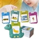 thumbnail image 4 of Tarjetas didácticas parlantes en inglés, juguetes sensoriales , máquina de aprendizaje educativo para niños de 1, 2, 3, 4, 5 y 6 años. 112 cartas, 4 of 9