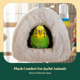 thumbnail image 3 of Abbraccia Cama colgante de felpa para loros, 3 of 6