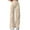 Beige, variant on Fgnfyis Pants for Women High Waisted Stretch Straight Leg Baggy Cargo Pants with Pockets Trendy Trousers