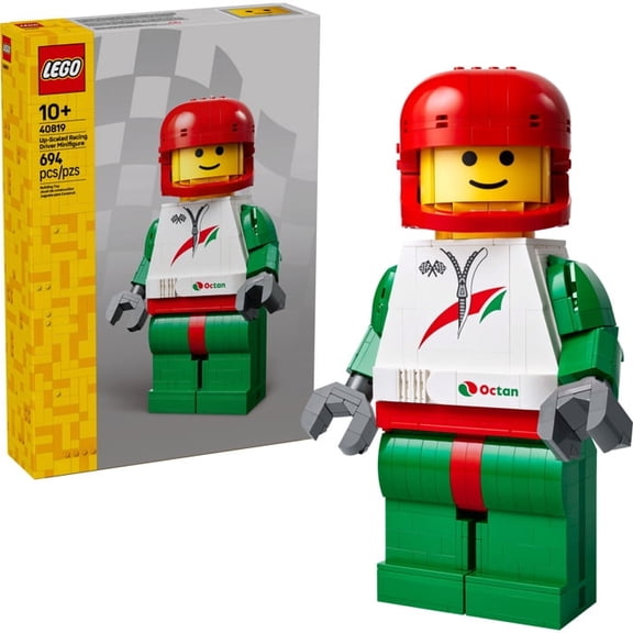 LEGO 40819 Up-Scaled Racing Driver Minifigure