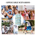 thumbnail image 6 of Sikiie Sea Shells 2 Basketball Jersey Reversible Men's Mesh Athletic Sports Shirts Training Practice S-4XLX-Large, 6 of 6