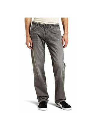 Lucky Brand Men's 410 Athletic Fit Straight Leg COOLMAX® Jeans Black 40W x  32L
