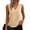 #18Earthy Yellow, variant on Womens Cotton Linen Tank Tops V Neck Sleeveless Casual Loose Fit Summer Blouses