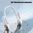 thumbnail image 3 of Up to 65% Off!Portable Air Conditioners Cooling Fan Portable 350°Rotation Bladeless Personal Leafless &Foldable Hand Hanging USB Fan, 3 of 3