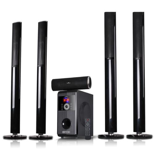 Befree Sound Bfs 910 5 1 Channel Surround Bluetooth Stand Speaker System Com - Diy Bluetooth Surround Speakers