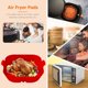 thumbnail image 5 of Almohadillas de silicona para freidora de aire, impermeables, reutilizables, para hornear, para cocina casera (rojo) Ndcxsfigh Libre de BPA, 5 of 8