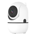 thumbnail image 1 of Cámara De Seguridad WiFi De 1080p, Micrófono Incorporado ABS 360 Grados Rotación Vigilancia Casera Visión Nocturna Para Oficina, 1 of 8