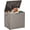Grey, variant on Outdoor Storage Box with Wheels – 85 Gallon Mobile Waterproof Resin Deck Box, Lockable Storage for Patio Cushions, Garden Tools, Pool Accessories – UV-Resistant Storage Bench for Backyard & Deck