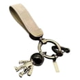 thumbnail image 3 of Llaveros de astronauta para coche, llavero con clip, llavero colgante para billetera y bolso. Gris, 3 of 9