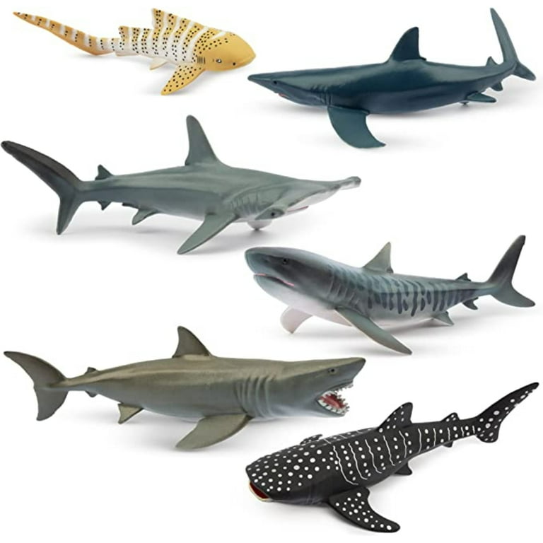 Shark figurines cheap plastic