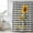black, variant on Sunflowers Shower Curtain, Waterproof Shower Curtains for Bathroom, Spring Summer Bees Floral Yellow Plaid Washable Fabric Bathtub Curtain Set Bath Decor with 12 Hooks 72"x78"
