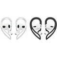thumbnail image 1 of LAICAIW Ear Hooks Compatible with AirPods Pro [Multi-Dimensional Adjustable] Accessories Compatible with Apple AirPods 3 2 1 Gen(Transparent+Black), 1 of 7