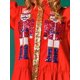 thumbnail image 4 of Vestido camisero con lentejuelas y diseño de cascanueces para mujer, vestido de fiesta con sudadera de Papá Noel, minivestido de verano con capas de manga larga para baile de graduación, 4 of 4