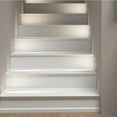 thumbnail image 2 of 12 Pack LED Vertical 5CCT Step Lights, Replaceable Magnetic Faceplat Indoor Stair Light, Dimmable, White, 2 of 5
