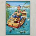 thumbnail image 3 of Bordado Decorativo Ygjytge 5D DIY Pesca Hombre Punto Cruz Mosaico Costura, 3 of 9
