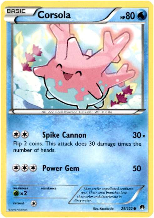 corsola electric water board