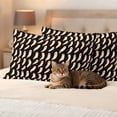 thumbnail image 3 of Halloween Outdoor Waterproof Pillow Covers, Fall Cute Ghost Elf Black Background Decorative Rectangle Throw Pillowcase Sofa Cushion Sham for Patio/Couch/Chair, 20"x12" 2 Pack, 3 of 8