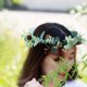 thumbnail image 3 of 1PC Pine Cone Wreath Simulation Plant Garland Fashion Head Wedding Photo Headdress Hair Accessory, 3 of 4