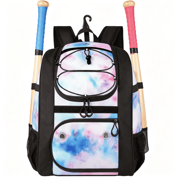 GASTROPOD Softball Bag, Lightweight Baseball Backpack with Shoe Compartment,Baseball Bag with Fence Hook for Tball Bat & Equipment,Softball Gifts Catchers Backpack for Women Fit Catcher’S Mitt,Helmet