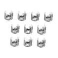 thumbnail image 4 of FUTUREORYY 10 Pcs Rustproof Silicone Mirror Clamp for Glass Holding and Picture Suspension in Bathroom Use, 4 of 6