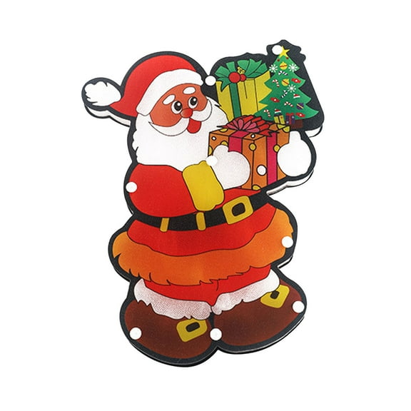 VerPetridure Led Christmas Decoration String Lights, Window Suction Cup Lights, Modeling Scene Layout Lights