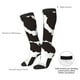 thumbnail image 4 of Fotbe Cow Skin 2 Calcetas Divertidas Estampadas para Hombre y Mujer, Calcetas de Algodón hasta la Rodilla para Caminar, Correr, Enfermería y Embarazo, 4 of 6