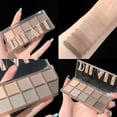 thumbnail image 4 of 10 Colors Eyeshadow Palette Smooth Easy to Color Eyeshadow for Party Cosplay Makeup  1, 4 of 8