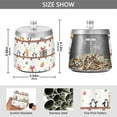 thumbnail image 2 of Yayeee Ashtray with Lid for Cigarette Smokeless Stainless Steel Home Ash Holder, Christmas Box Train, 2 of 7