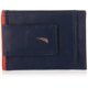thumbnail image 1 of Nautica - portafolios RFID de piel aut&eacute;ntica para hombre (disponible en grano liso o guijarro), Two Tone - Azul marino/rojo, Talla &uacute;nica Nautica NA, 1 of 7