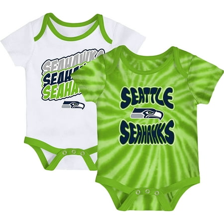 

NFL_ Newborn & Infant/NFL Monterey Tie-Dye 2-Pack Bodysuit Set(Player numbers can be customized)