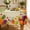 Color 3, variant on Rectangle Tablecloth Rdsfhsp Halloween Pumpkin Border Pattern Table table cover Holiday Party Dining Table Decor Kitchen Accent 70"×55"