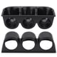 thumbnail image 1 of Soporte para medidor de tablero negro universal 52 mm/2 pulgadas triple orificio 3 orificios ANGGREK Otros, 1 of 8