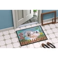 thumbnail image 4 of Carolines Treasures CK1267MAT Bichon Frise 2 Spring Door Mat Indoor Rug or Outdoor Welcome Mat 18x27 Doormat  27"L x, 4 of 4