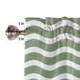 thumbnail image 4 of Summer Tropical Palm Leaves Valances for Windows Farmhouse Kitchen Curtains Valances Rod Pocket Valance Curtains for Kitchen Windows Beach Starfish Coastal Window Valances for Bathroom 42"x12", 4 of 6