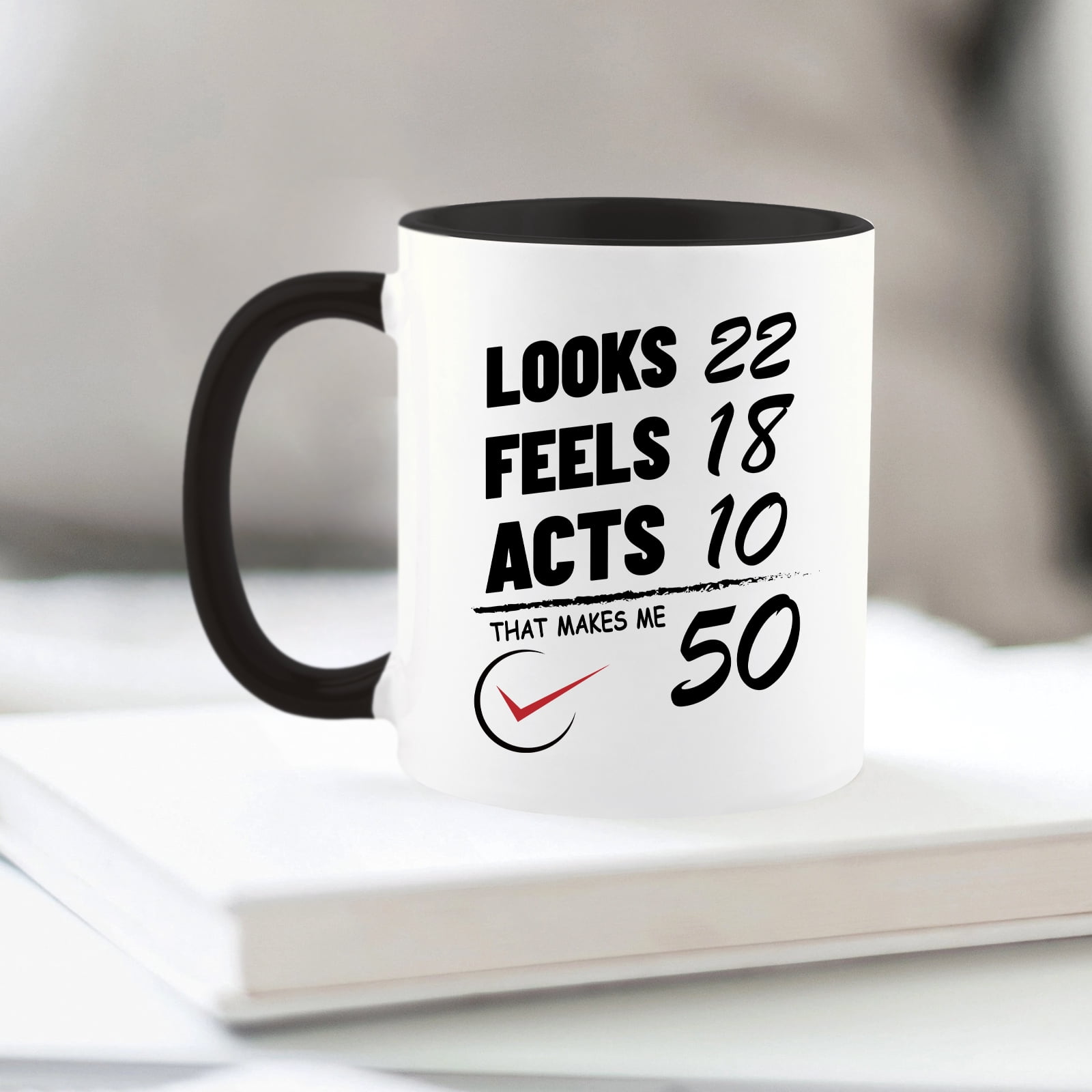 10 0z coffee mugs Ceramic Stackable Coffee Cups, Set of 6