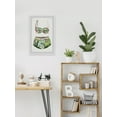 thumbnail image 3 of Parvez Taj Flamingos and Palms Swimsuit Framed Wall Art, 3 of 6
