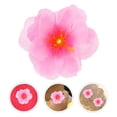 thumbnail image 4 of KAKOWELY 100 piezas de flores de cerezo artificiales compactas, telas decorativas, flores de cerezo, accesorio de costura, 4 of 4