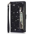 thumbnail image 1 of Case for FOXDOCK Google Pixel 6 Glitter Zipper Wallet Case with Short Hand Strap, 1 of 4