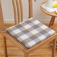 thumbnail image 1 of Uuiauoio Chair Cushions for Dining Chairs, Kitchen Chair Pads Set of 1, Seat Cushions with Ties Non-Slip Bottom for Indoor Dining Room, Removable Cover, 1 of 6