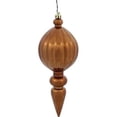 thumbnail image 1 of Vickerman N500288 7 in. Copper Finial 4 Finish Ornament - 8 per Box, 1 of 3