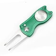 thumbnail image 4 of tredstone Golf Pitch Divot Repair Switchblade Ball Marker Groove Cleaner Green, 4 of 8