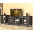 thumbnail image 4 of Nexera 102217 Pinnacle Audio Tower 1-Door Espresso, 4 of 5