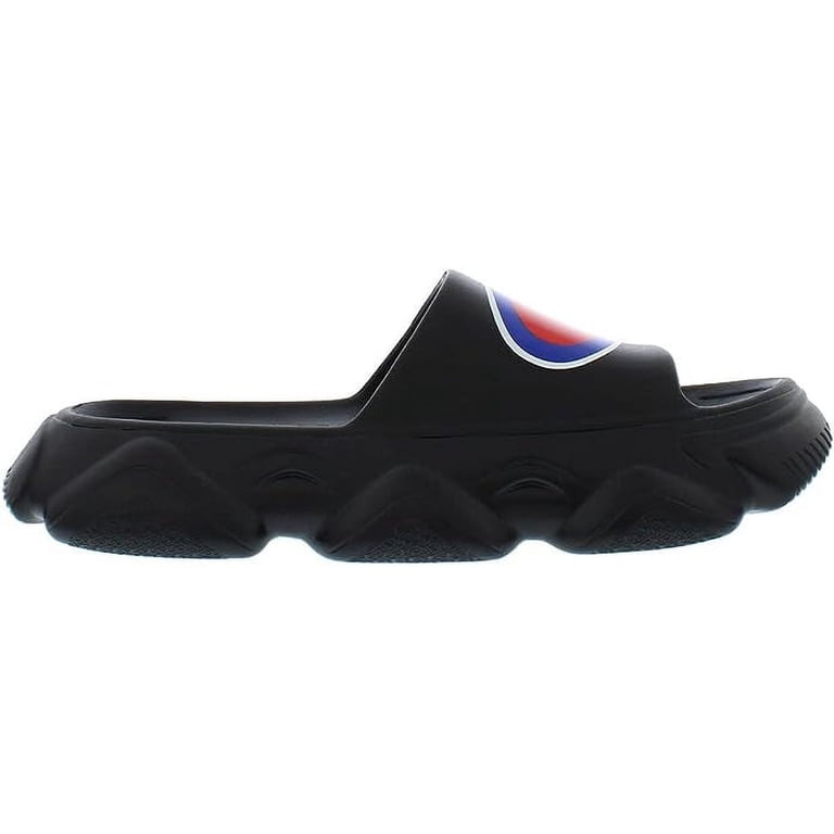 Champion Meloso Squish Slides Sandals Oversized Black White Panda Logo Men’s 12 52797344?w=1024 main image 2